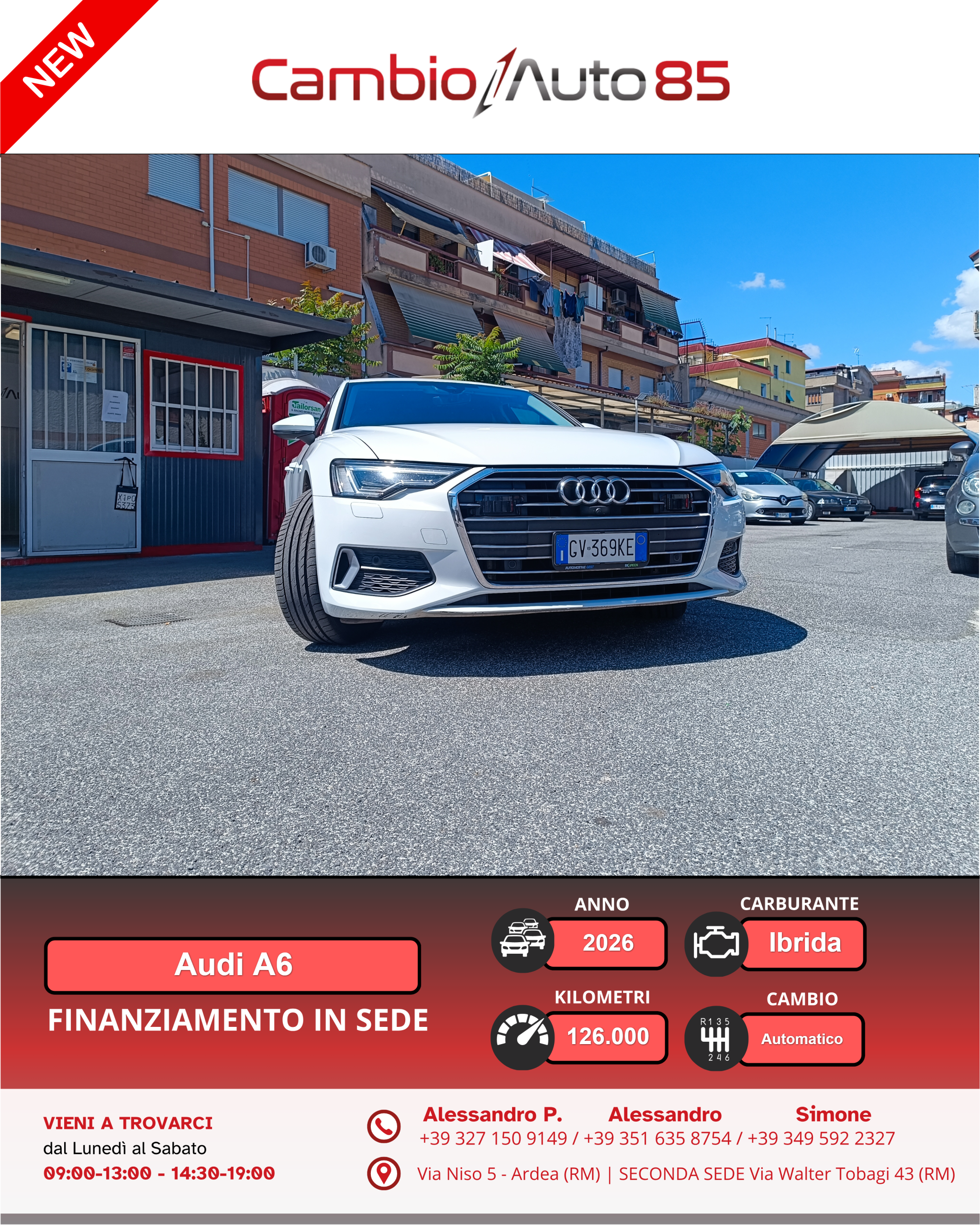 A6 Avant 2.0 tdi mhev Business s-tronic