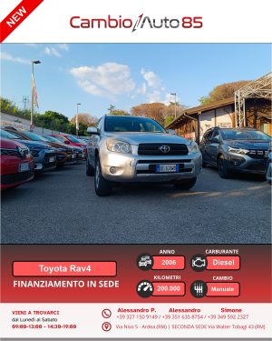 Toyota Rav 2.2 D Luxury
