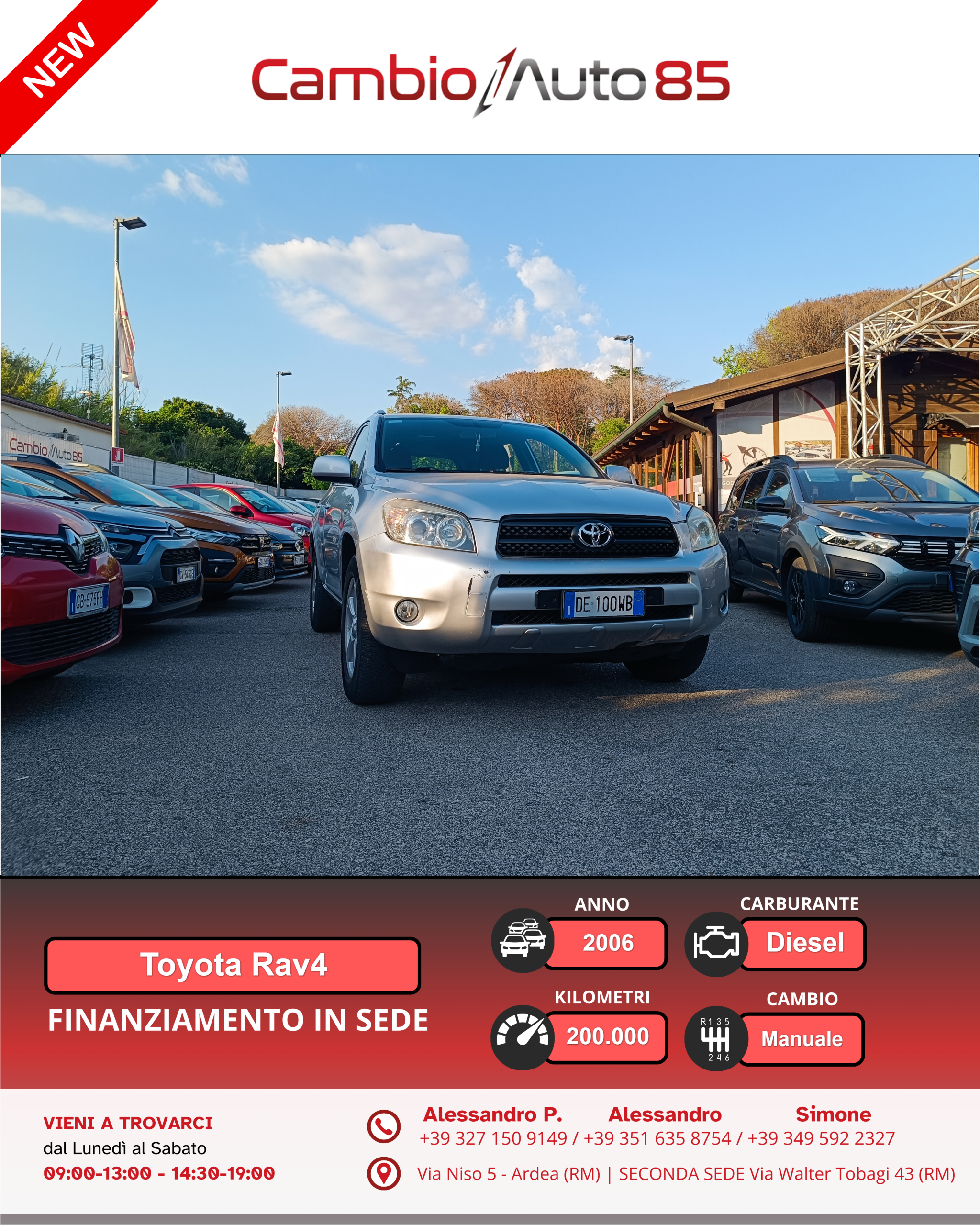 Toyota Rav 2.2 D Luxury