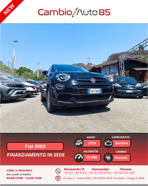 Fiat 500X 1.0 T3 120 CV Urban