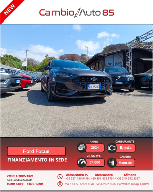 VENDUTA Ford Focus 1.0 EcoBoost Hybrid 125 CV 5p. ST-Line X