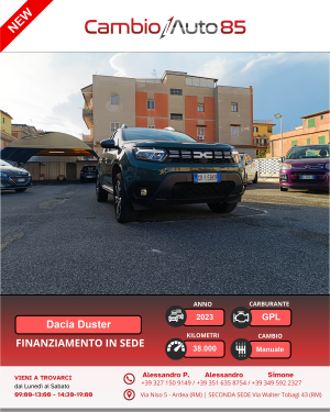 Dacia Duster 1.0 TCe GPL 4x2 Journey UP