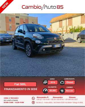 Fiat 500L 1.3 Multijet 95 CV Cross