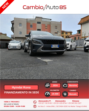Hyundai Kona 1.0 T-GDI XLine