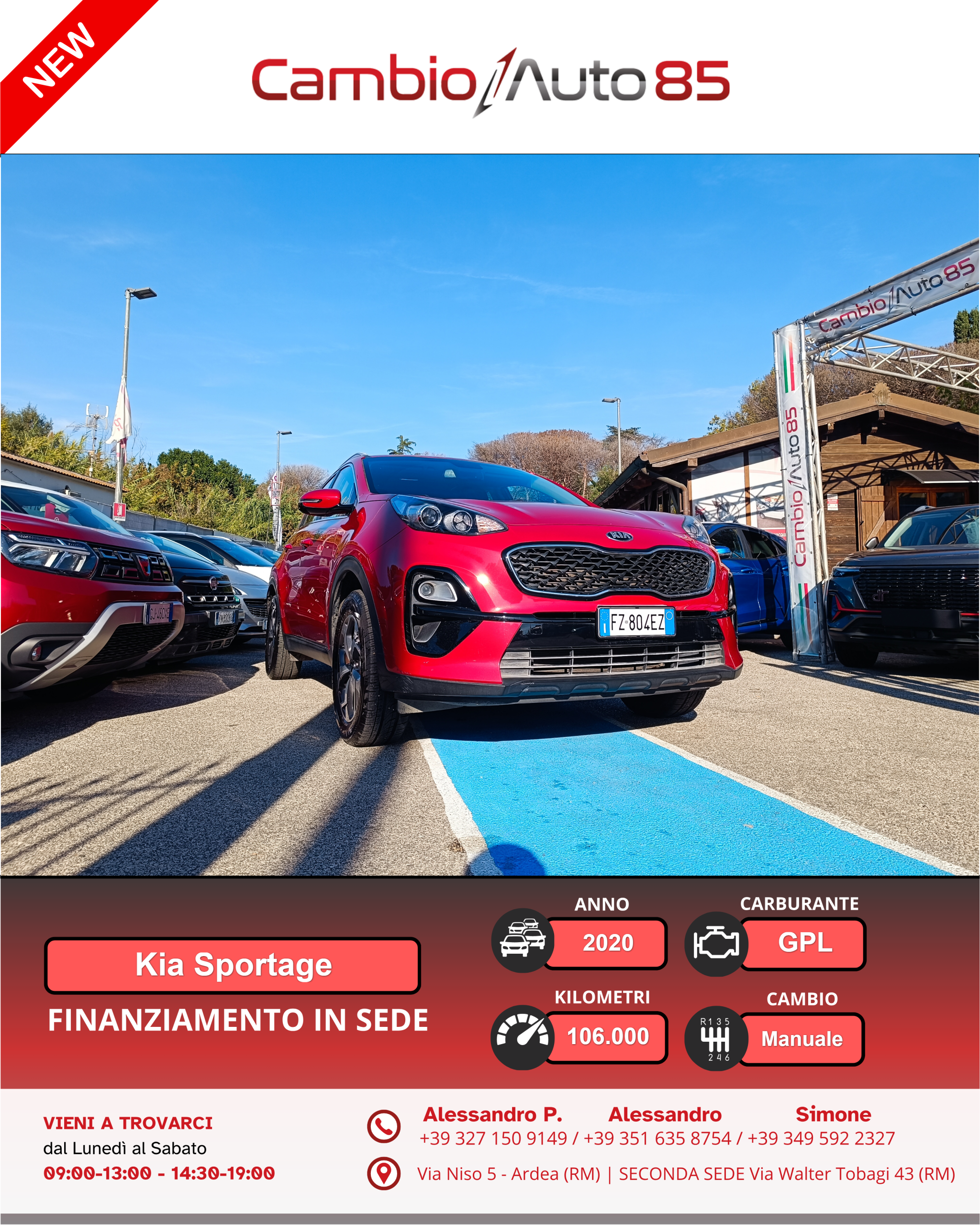 Kia Sportage 1.6 ECOGPL 2WD Business Class