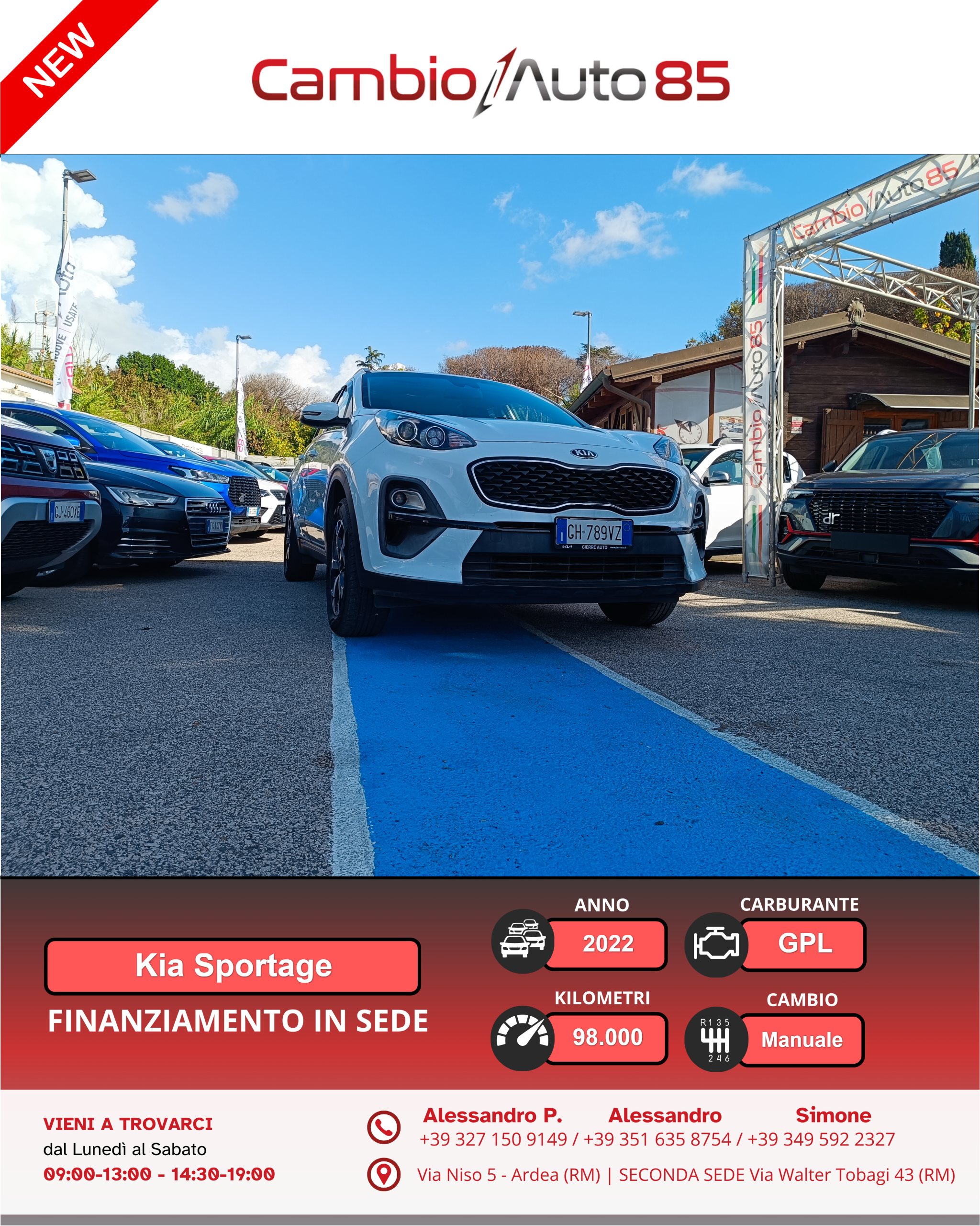 Kia Sportage 1.6 ECOGPL 2WD Business Class
