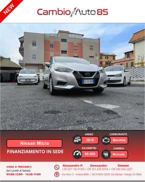 Nissan Micra 0.9 IG-T 12V 5 porte Acenta